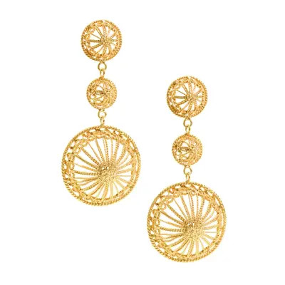 Freya Rose Turquoise Mountain Amira Earrings in Gold at Nordstrom | Nordstrom