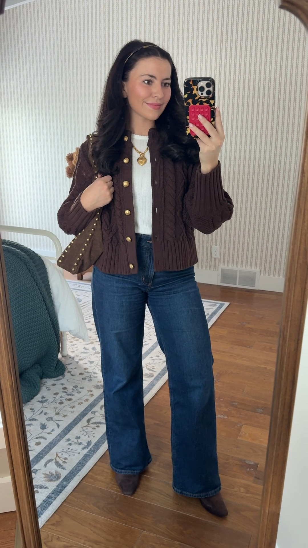 Wore this to dinner & a comedy show last night! 🤎