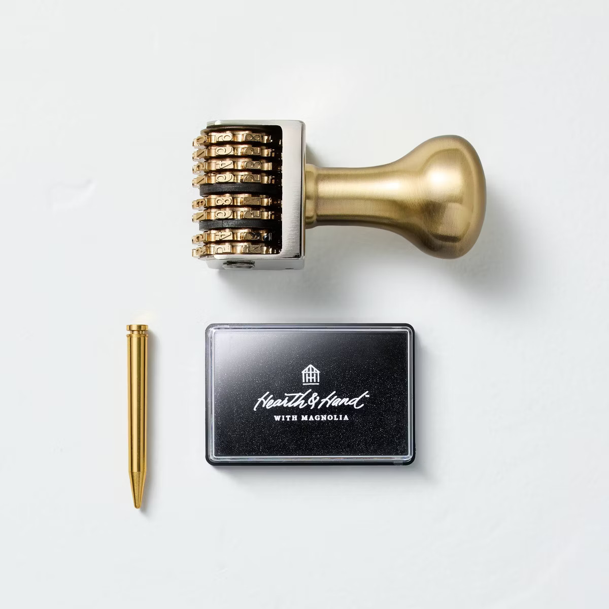 Vintage Style Roller Date Stamp with Inkpad - Hearth & Hand™ with Magnolia | Target