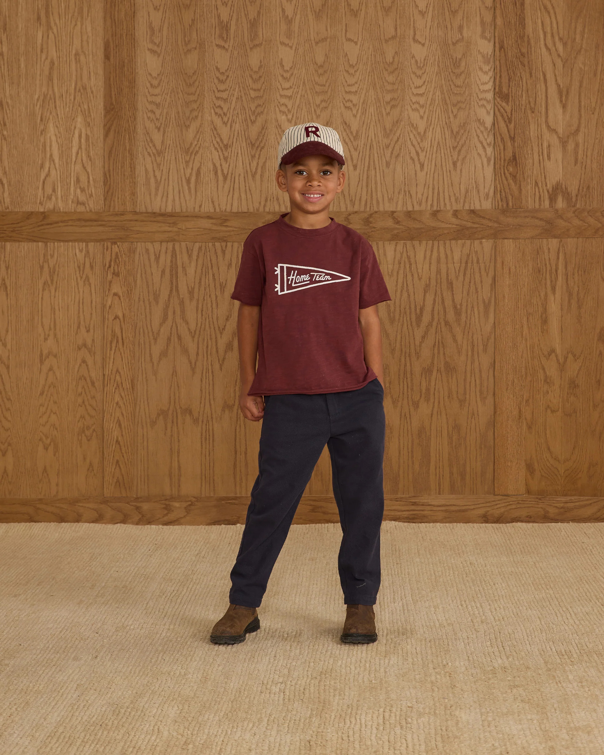 Raw Edge Tee || Home Team | Rylee + Cru