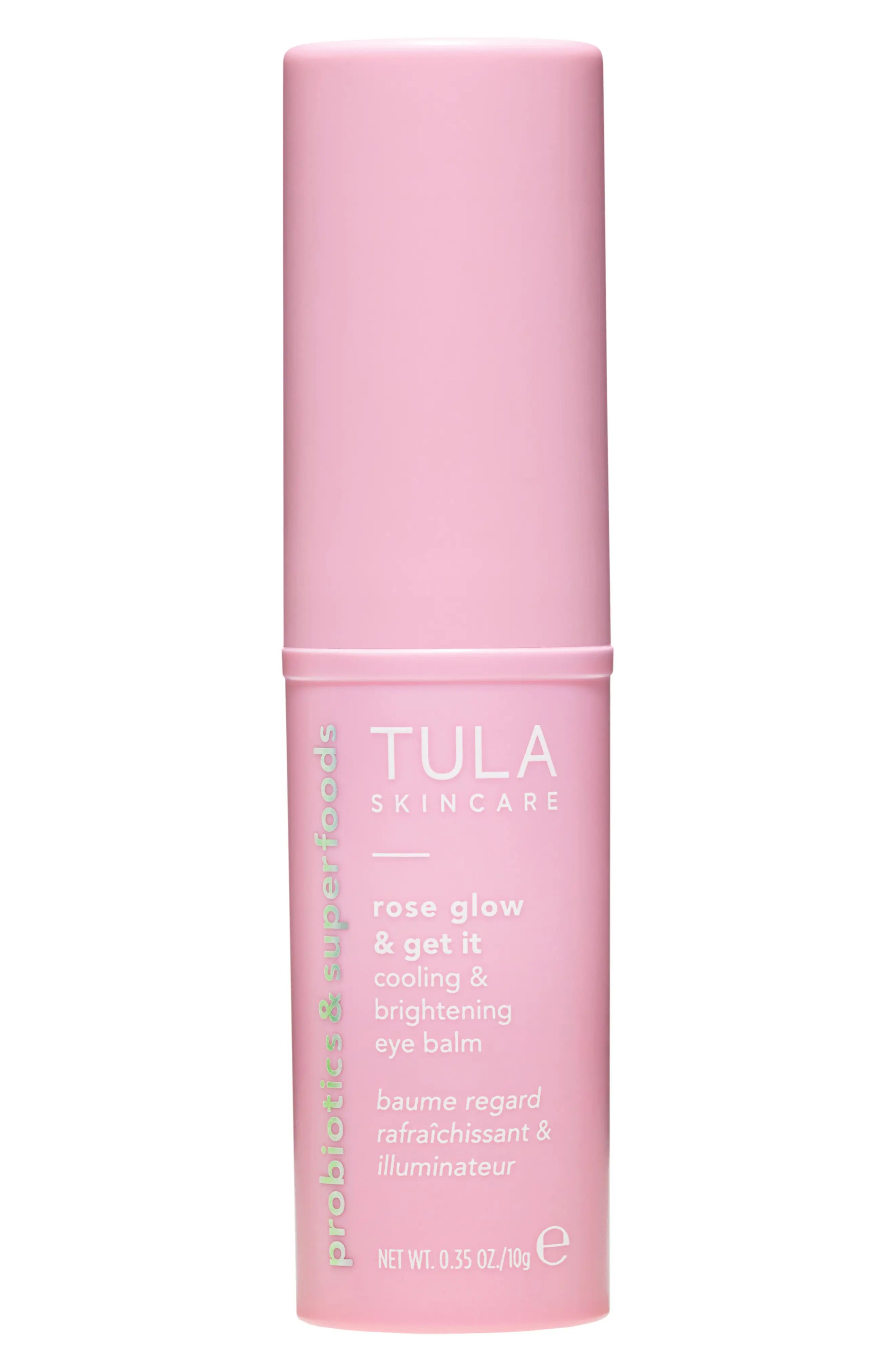 TULA Skincare Rose Glow & Get It Cooling & Brightening Eye Balm at Nordstrom | Nordstrom