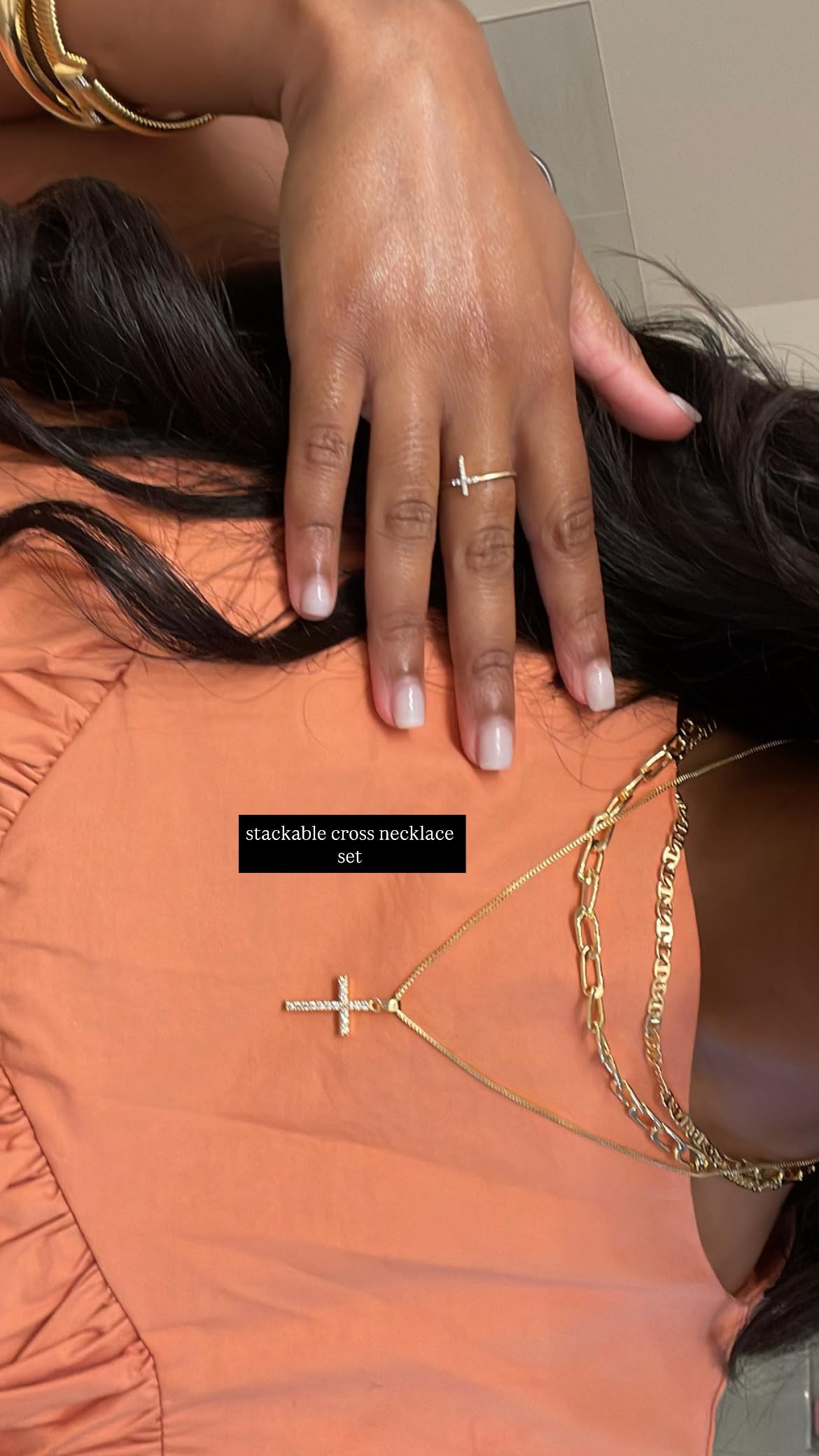 Stackable cross necklace set 🥰

// Amazon, Amazon Finds, Amazon Accessories, Amazon Jewelry, Amazon Gold Jewelry, Jewelry Amazon, Amazon Fashion, Amazon Necklace, Necklace Amazon, Amazon Gold Necklace, Necklace Stack, Gold Necklace Stackable, Stacked Necklaces 

 #LTKSeasonal #LTKFindsUnder50 #LTKStyleTip