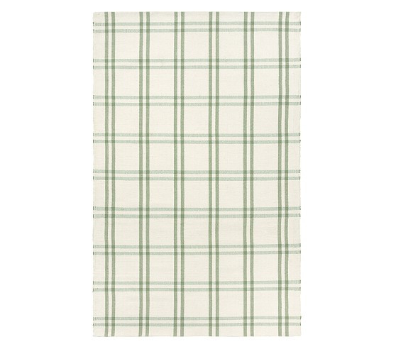Plaid Woven Rug | Pottery Barn Kids