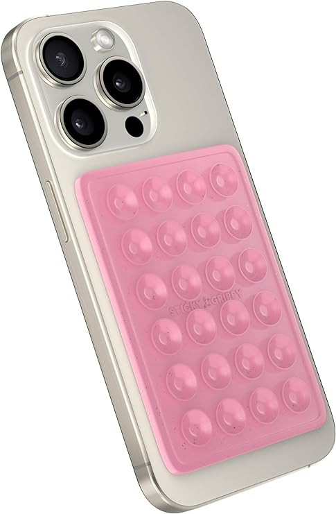 Suction Phone Case Mount, Silicon Adhesive Phone Accessory for iPhone and Android, Hands-Free Fid... | Amazon (US)