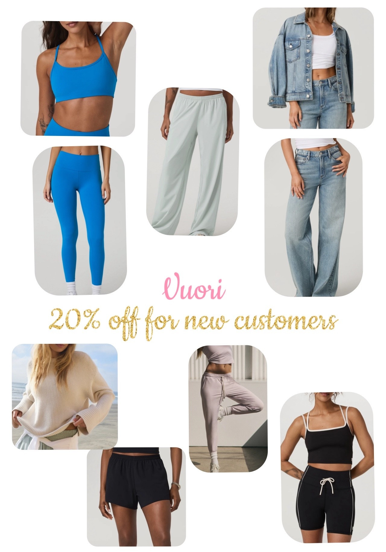 If you’ve been waiting to try Vuori, this is your calling! They have 20% off for new customers! Get your hands on all these items: sets, clothing, lounge, clothes for him, clothes for her, they have it all! 

#LTKSpringSale #LTKActive #LTKMens