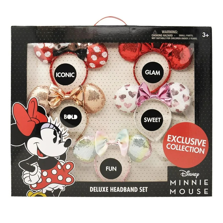 DISNEY Minnie Mouse Deluxe Travel Accessory Set In Headband Kit | Walmart (US)