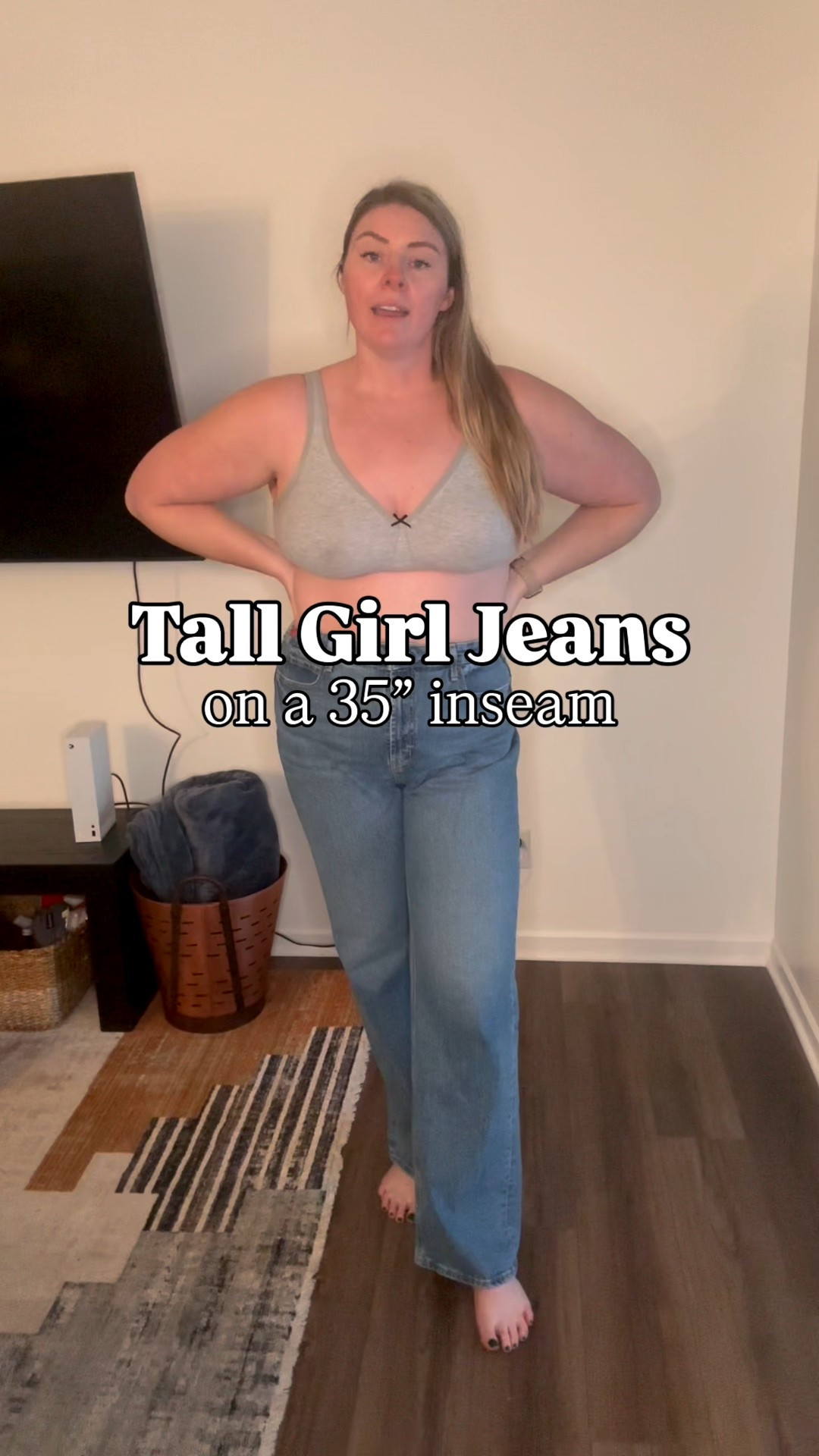 TALL 👏🏻 GIRL 👏🏻 JEANS!

Up to 38” inseam, which I have never seen in a size 16!

I’m in a size 14 for the first pair, and a size 16 in the second pair. If you’re in between sizes, size down because both jeans are very stretchy. 

denim, plus size fashion, mid size fashion, affordable fashion, tall 

#LTKMidsize #LTKPlusSize #LTKTall