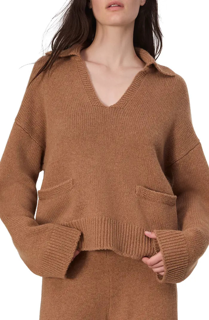 rag & bone Danica Wool & Cashmere Polo Sweater | Nordstrom | Nordstrom