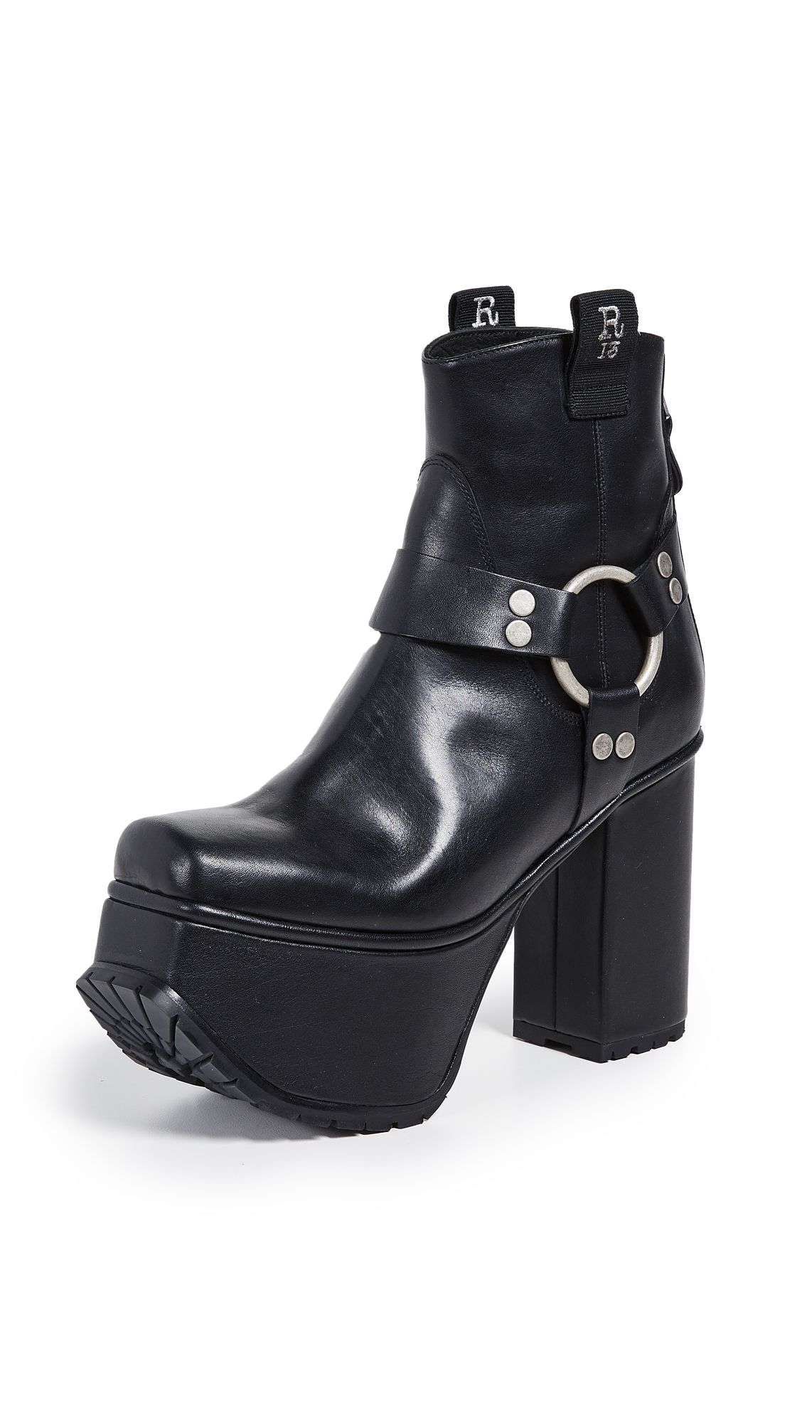 R13 Ankle Harness Platform Boots | Shopbop