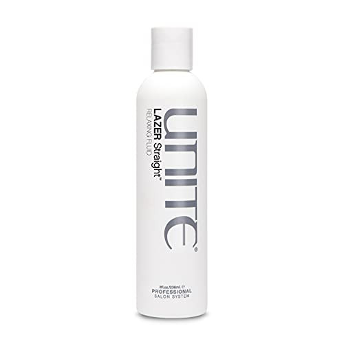 UNITE Hair – LAZER Straight Relaxing Fluid – Anti-Humidity Styling Fluid to Smooth, Straighten & Control Frizz – Thermal Protection – 8 Fl Oz | Amazon (US)