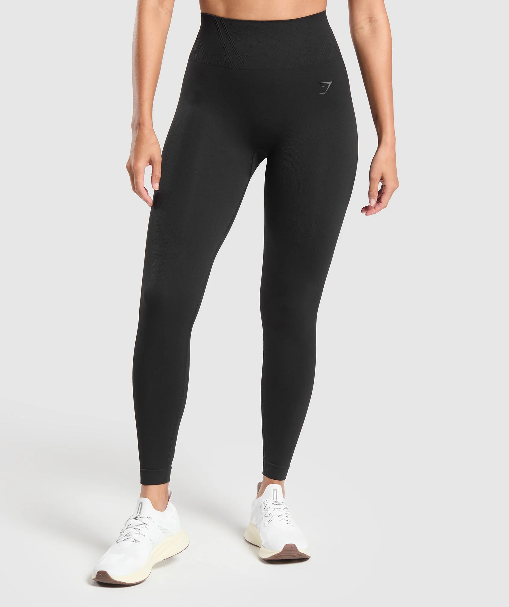 Gymshark Corset Seamless Leggings - Black | Gymshark EU