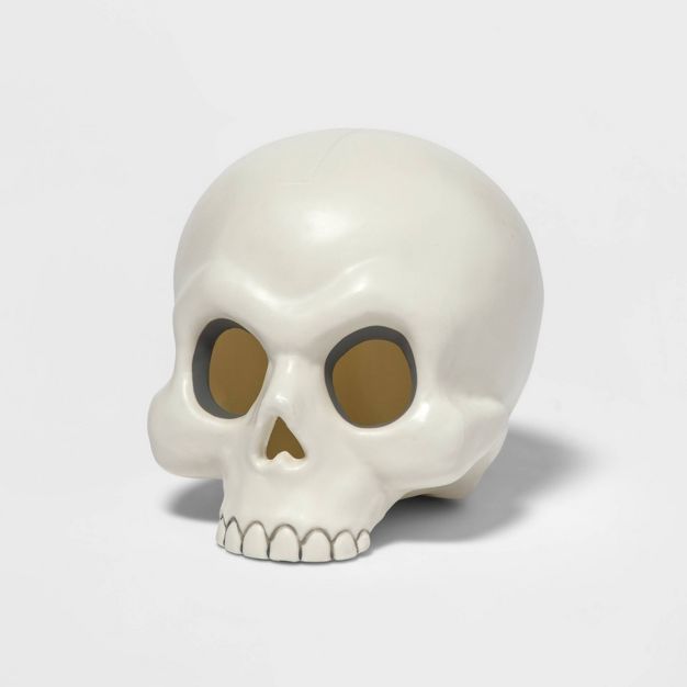 Light Up Color Changing Medium Skull Halloween Decorative Prop - Hyde & EEK! Boutique™ | Target