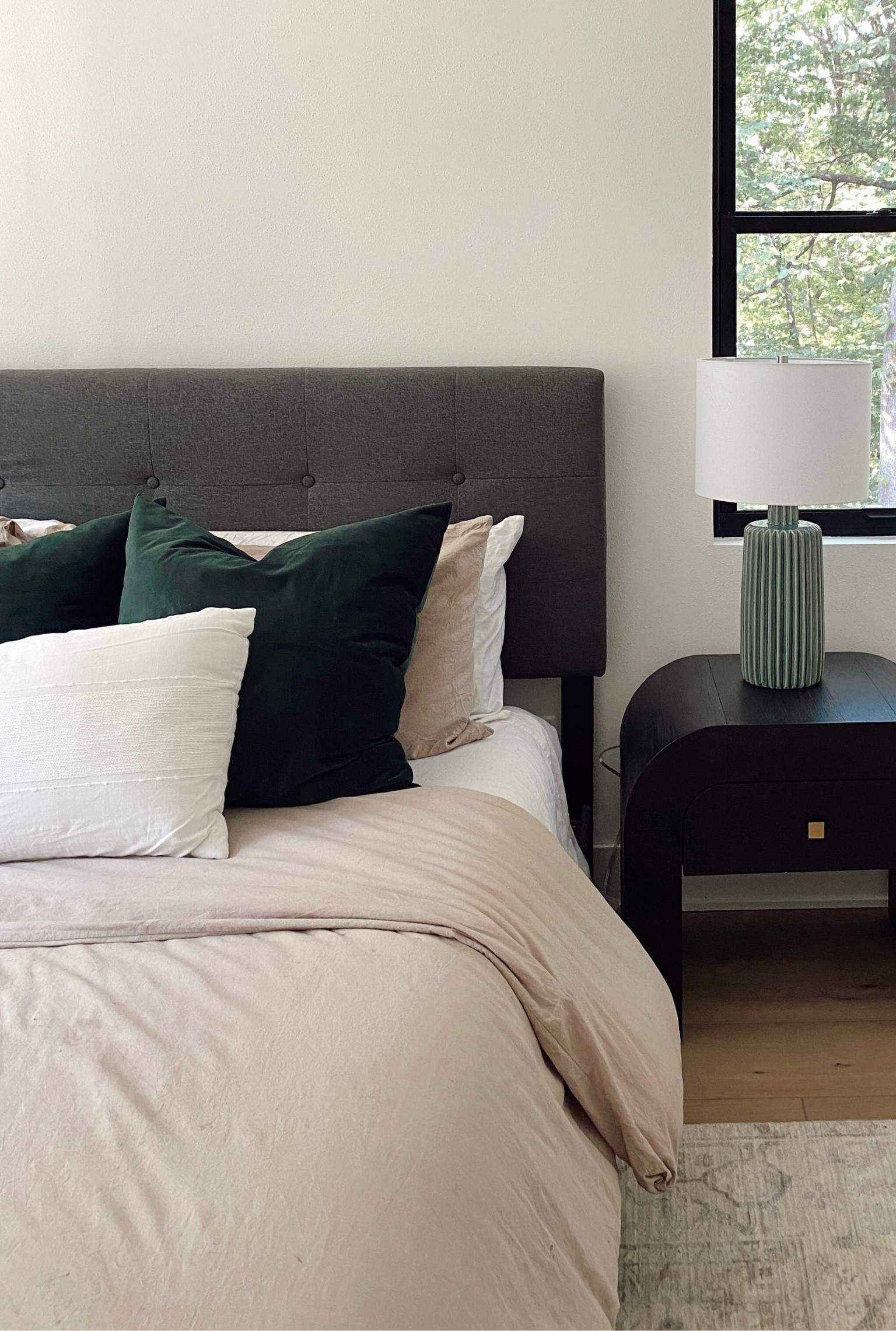 Amazon Prime Day BEDDING deals! Pillow covers, duvet cover set AND inserts linked! Duvet comes with one set of king sized pillow shams. Recommend ordering one size up for throw pillow inserts. Both come in over 40 different color options! Details for our bedding 👇🏽

Duvet: color “Tannish Linen Grey”, king sized duvet cover and insert. 

Throw Pillows (X3): color “Army Green”, size 24”x24” covers and 26”x26” inserts. #LTKxPrimeDay

#LTKFindsUnder100 #LTKHome