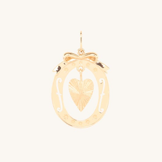 Dreamer Charm, Gold | Catbird