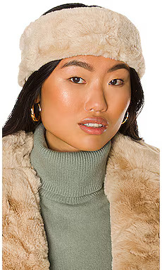 Eleni Faux Fur Headband
                    
                    Apparis | Revolve Clothing (Global)