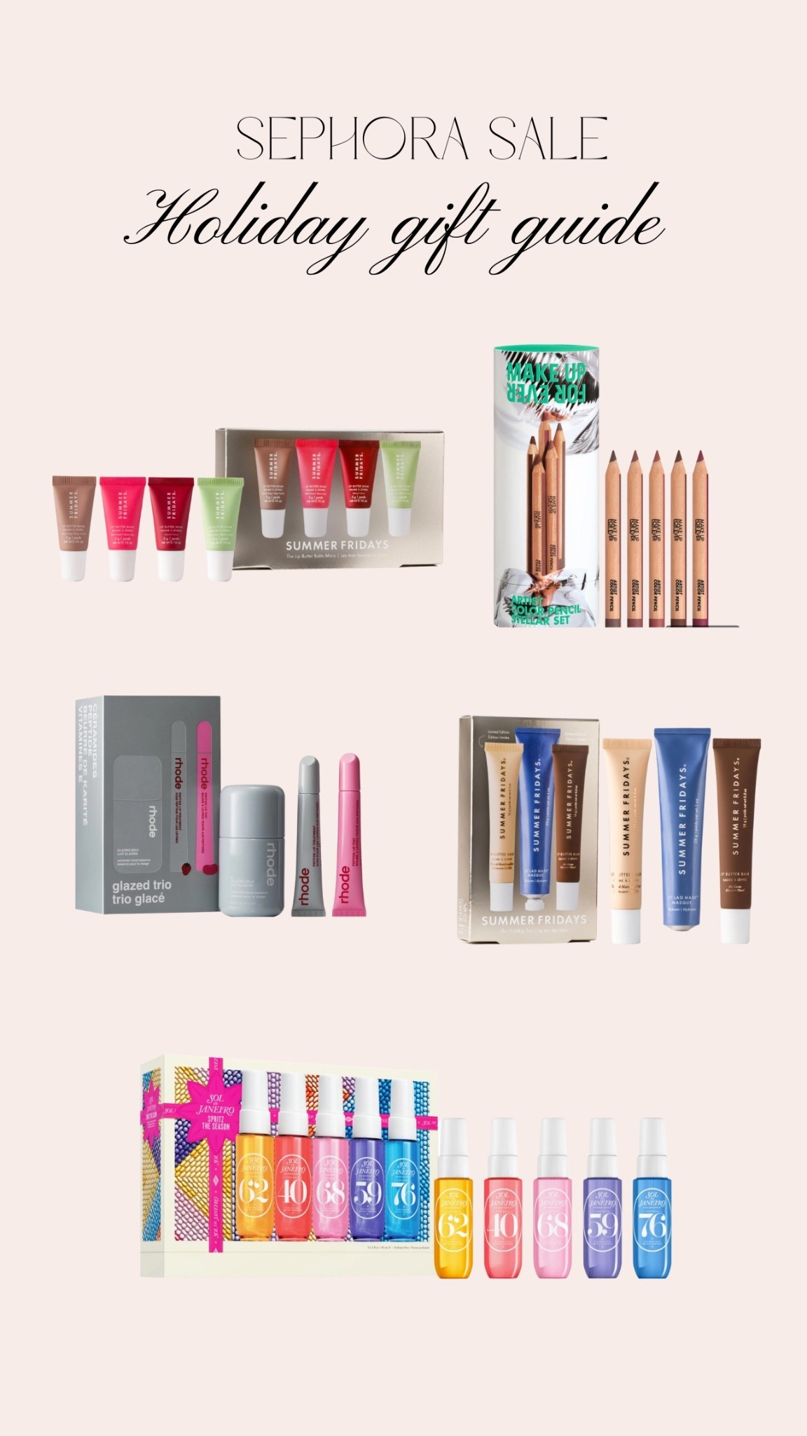 The Sephora sale is here and now is the time to stock up on everything you need as well as holiday gifts!

#sephora #sephorasale 

#LTKBeauty #LTKGiftGuide #LTKHoliday