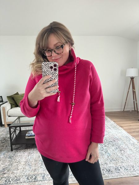 Wearing my favorite stylish sweatshirt today! I sized up for my bump! Comes in 20 colors! 

Use code 2024Anne25 for 25% off! 

#LTKfindsunder100 #LTKbump #LTKplussize