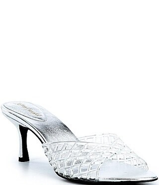 Jeffrey Campbell Seablu Jelly Dress Slide Sandals - 9.5 | Dillard's