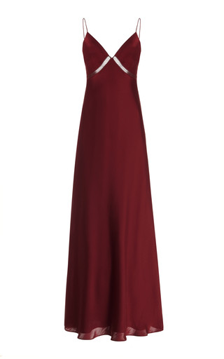Exclusive The Blackberry Satin Maxi Dress | Moda Operandi (Global)