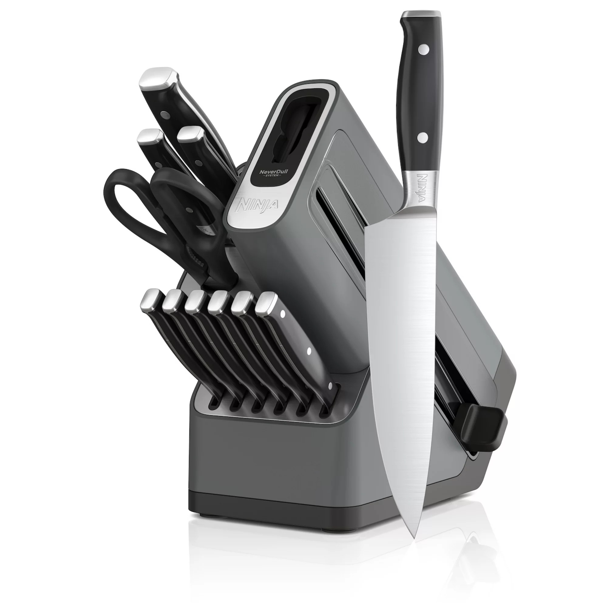 Ninja Foodi NeverDull Premium 12-pc. Knife Block Set with Built-in Sharpener System | Kohl's