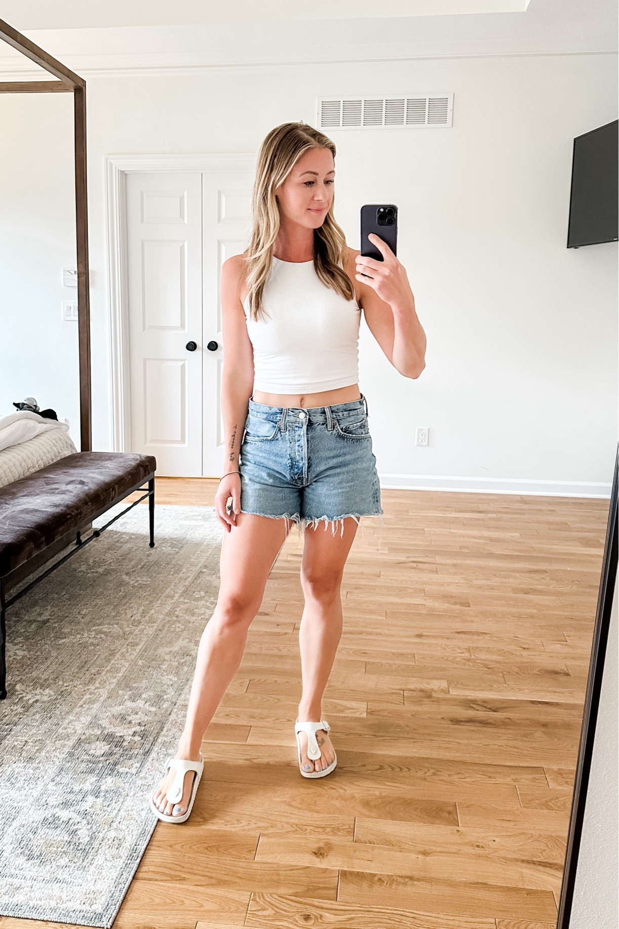 OOTD and not ready for the major cooldown this weekend!! 

#LTKFindsUnder50 #LTKFindsUnder100 #LTKStyleTip