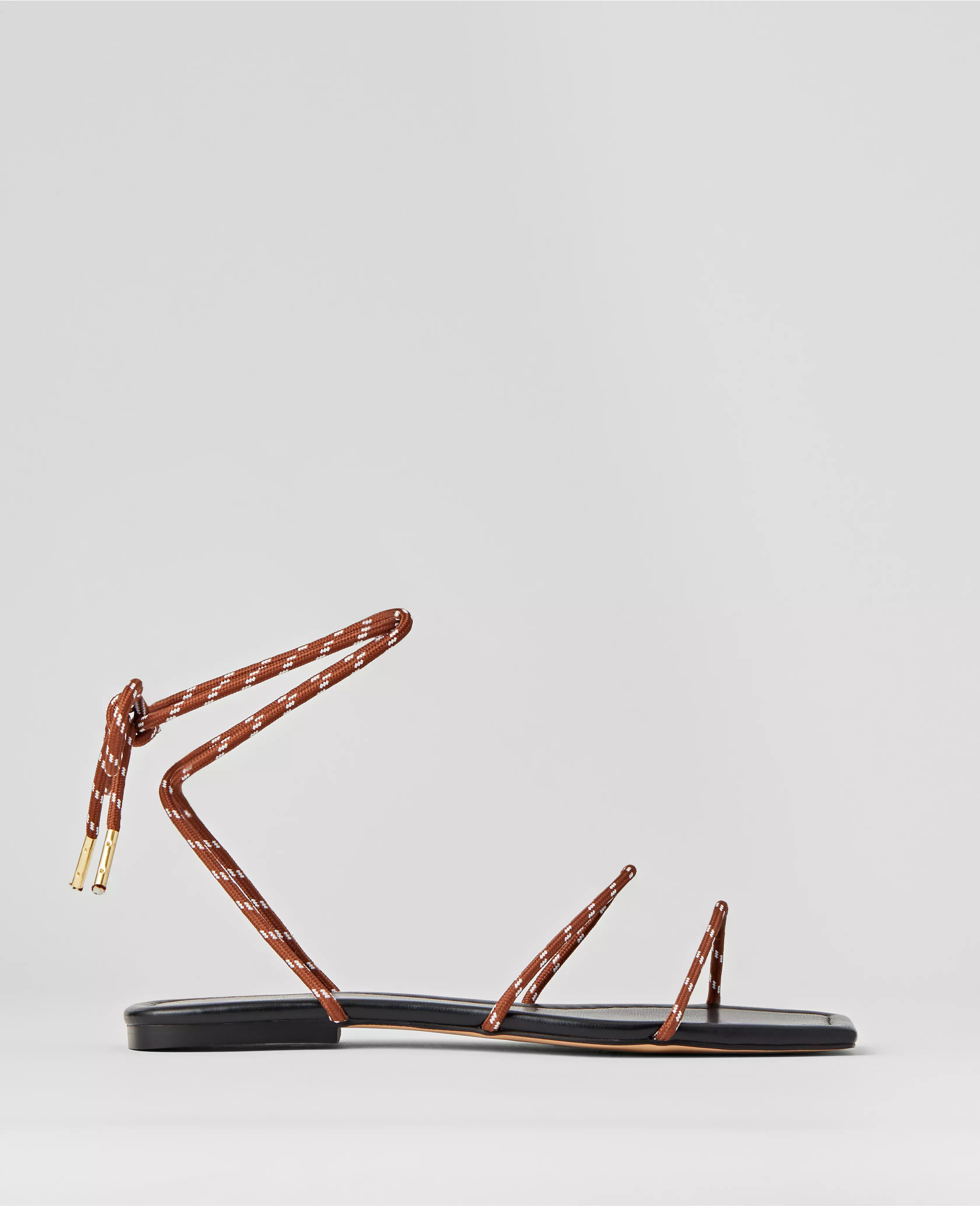 Weekend Collection Strappy Bungee Cord Sandals | Ann Taylor