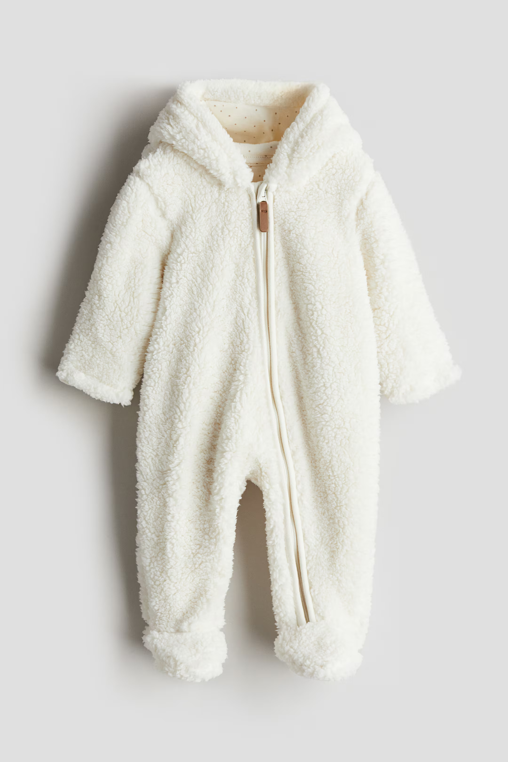 Pile pram suit with ears | H&M (UK, MY, IN, SG, PH, TW, HK)