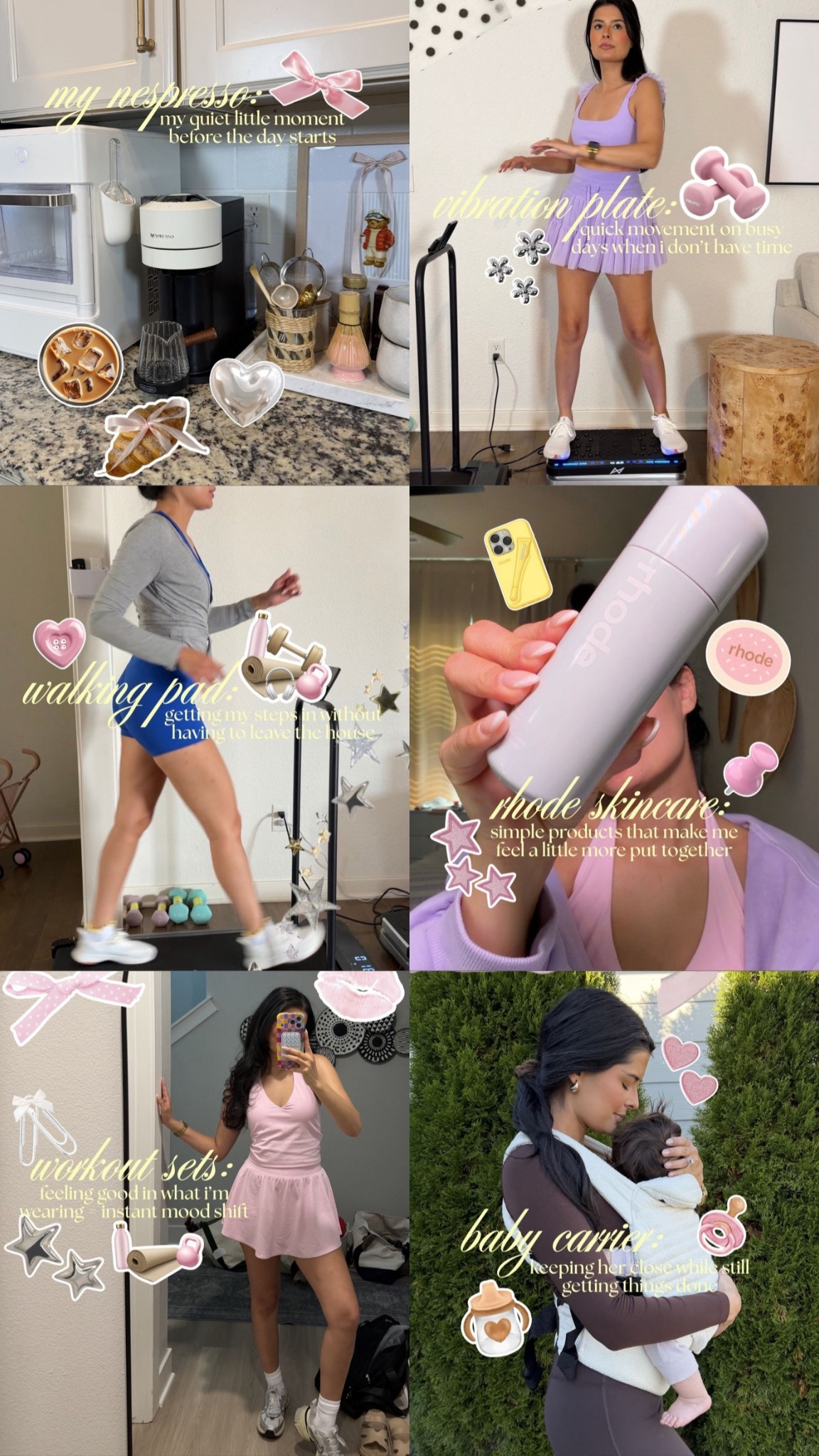 things that have been filling my cup lately as a work from home mom ✨

#momlife #workfromhomemom #wellnessjourney #realmomlife mom life, work from home mom, daily habits, wellness routine, realistic mom life, filling your cup, everyday essentials, motherhood balance 

#LTKmomlife #LTKselfcare #LTKBeauty