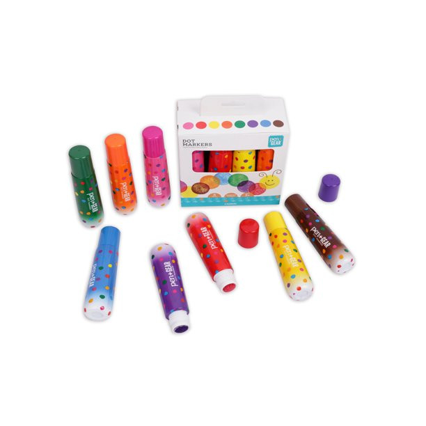 Pen + Gear Washable Dot Marker, Washable Marker, 8 Count, Ages 3+, Assorted Colors | Walmart (US)