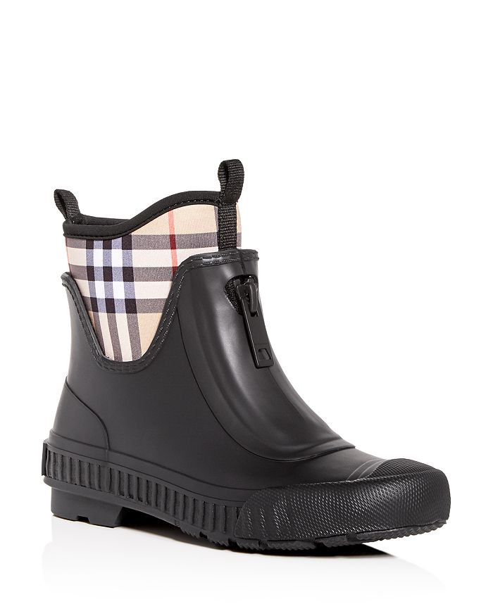 Women's Flinton Check Rain Booties | Bloomingdale's (US)