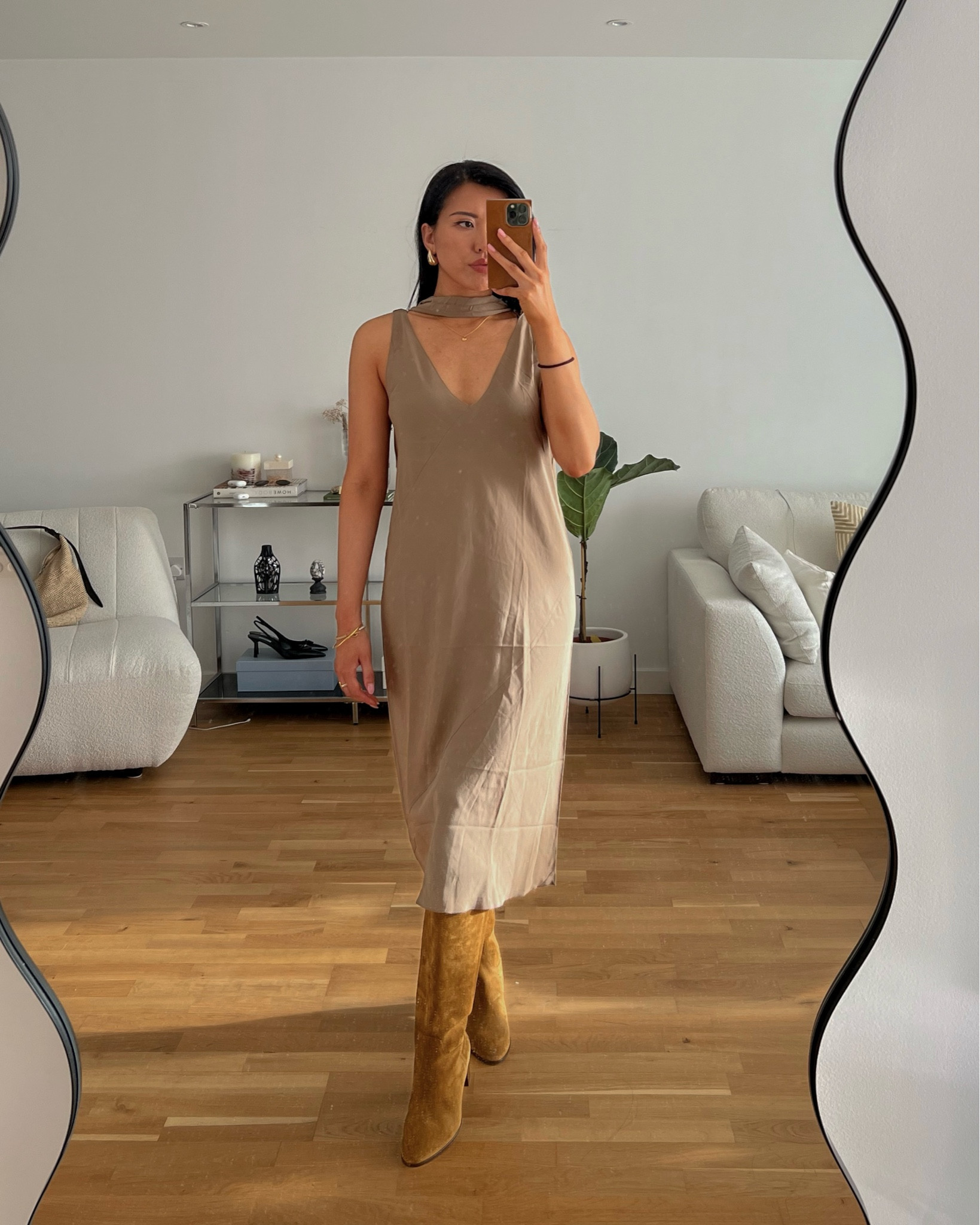 Silk dress 🤎

#LTKstyletip #LTKautumn #FashionMonth