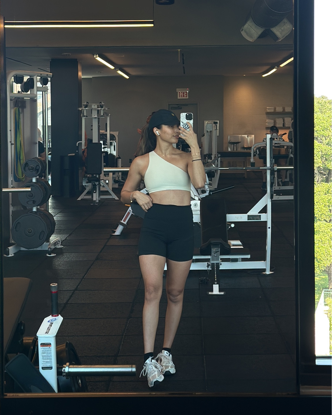 Saturday summer  workout outfit 🤍 love these luxe form shorts from Set Active & this top 

#LTKSeasonal #LTKActive #LTKFitness