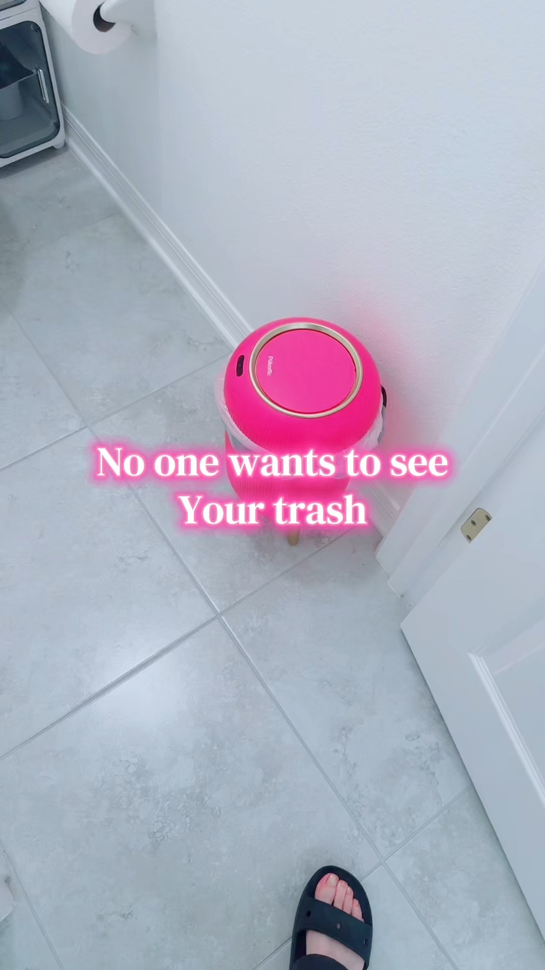 Motion sensor trashcan that the batteries last so long on

#LTKHome