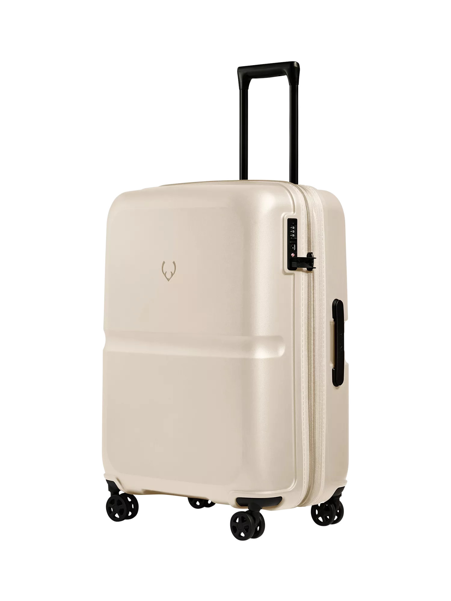 Antler Single Stripe 4-Wheel 68cm Expandable Medium Suitcase, 98L | John Lewis (UK)