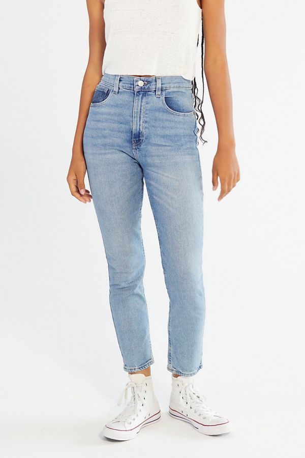 BDG Girlfriend High-Waisted Jean - Light Wash | Urban Outfitters (US and RoW)