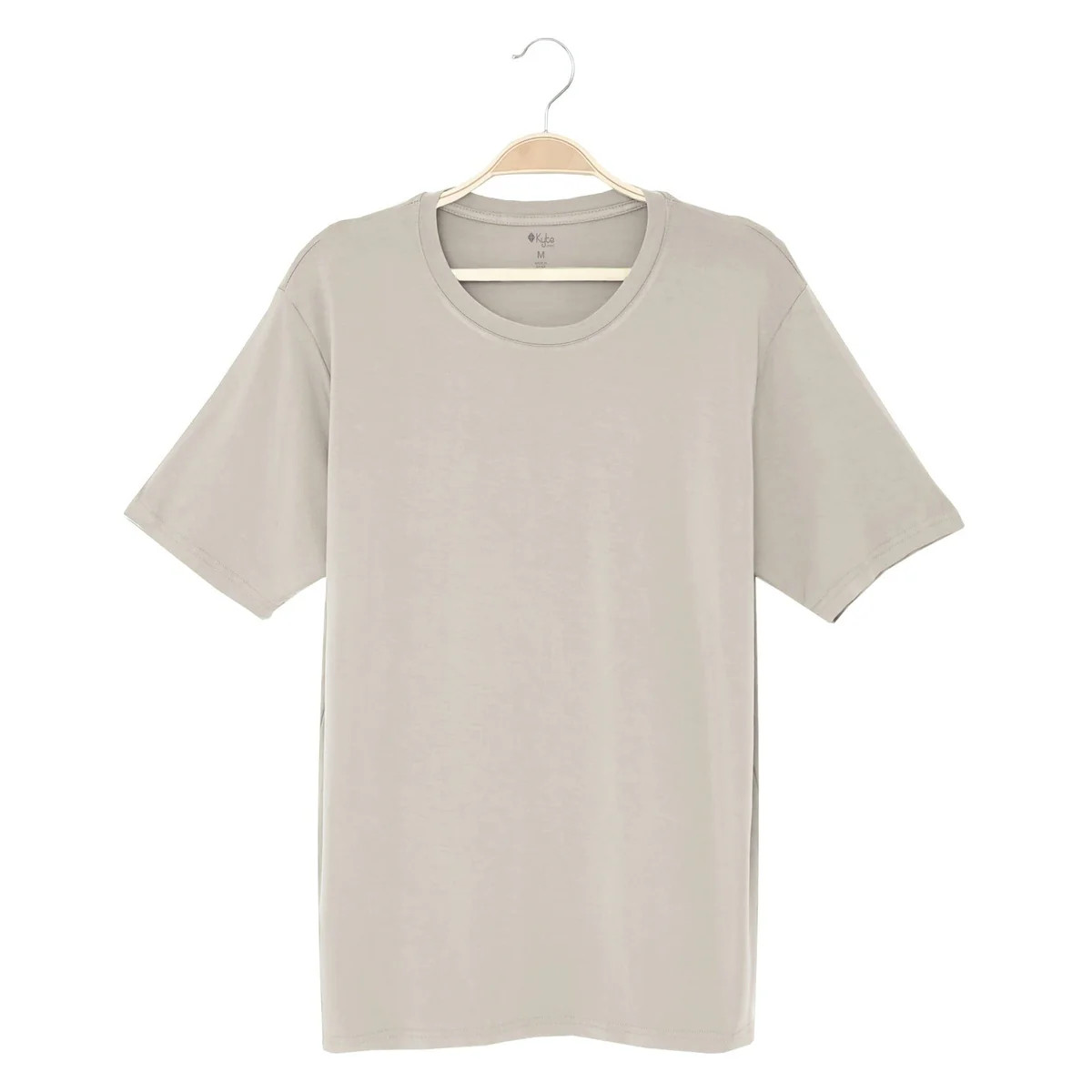 Men's Crew Neck Tee in Khaki | Kyte BABY