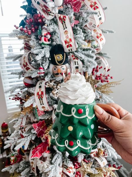 Christmas tree mug 🎄✨

#LTKhome #LTKHoliday #LTKfindsunder50