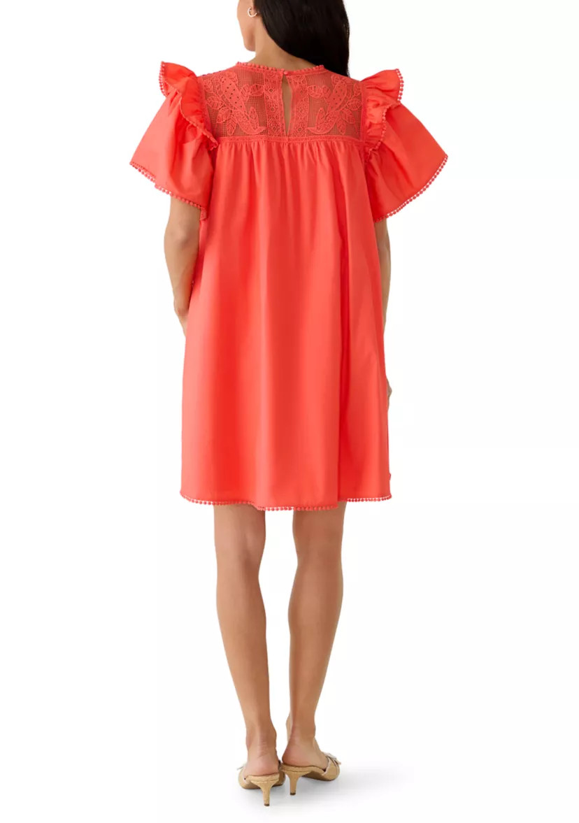 Women's Flutter Sleeve Mini Dress | Belk