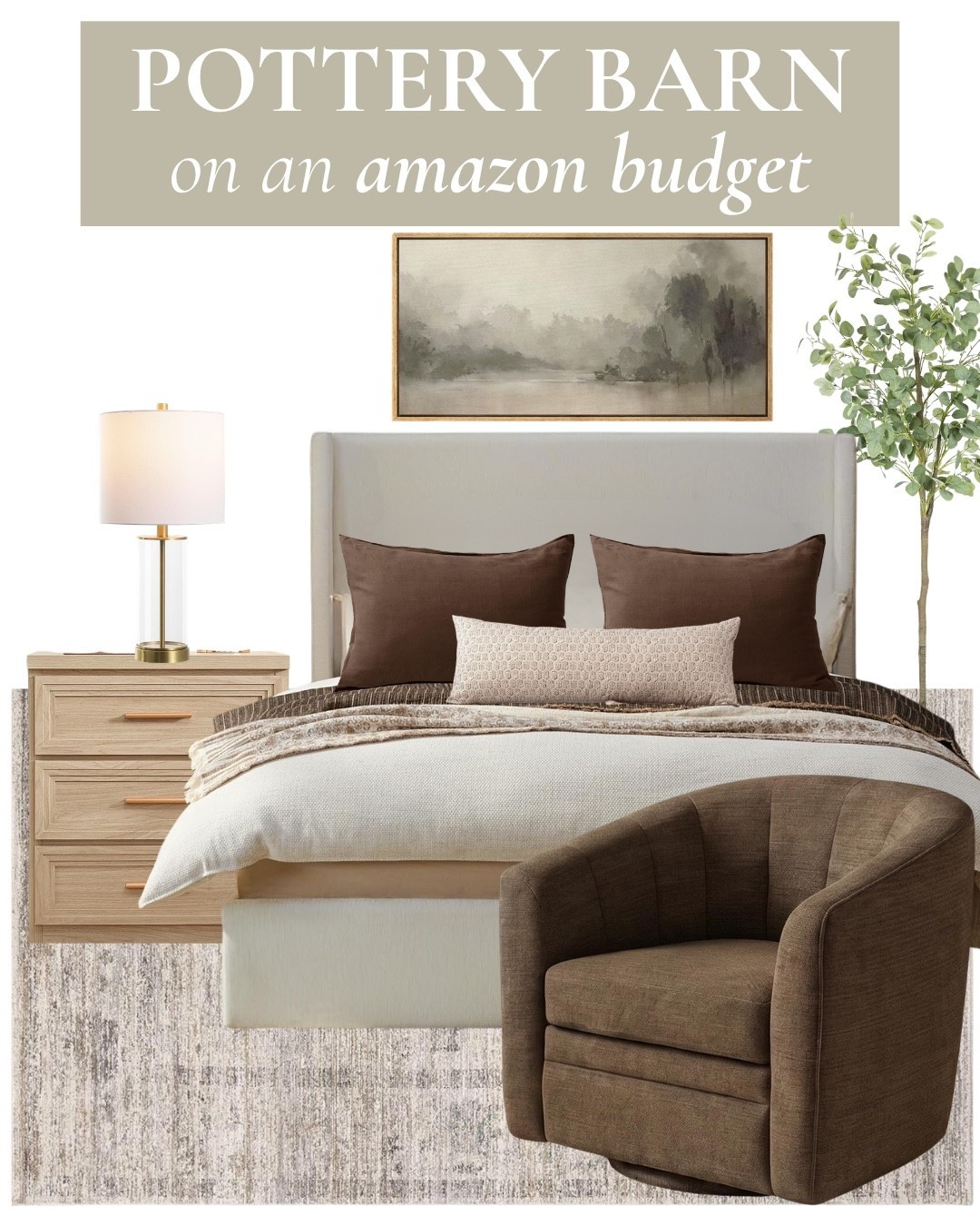 Get the Pottery Barn look in your bedroom with these looks for less from Amazon!

#LTKHome