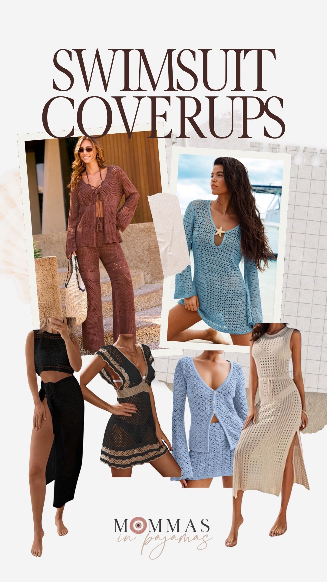 Swim coverups that I wish were real outfits! These are so freaking flattering, a great option for a resort vacation or trip to the beach. I will absolutely wear the black top from the two piece set for a date night as well, it’s so cute! 
Affordable beach finds, beach outfit inspo, swimsuit coverup 

#LTKPetite #LTKMidsize #LTKSeasonal