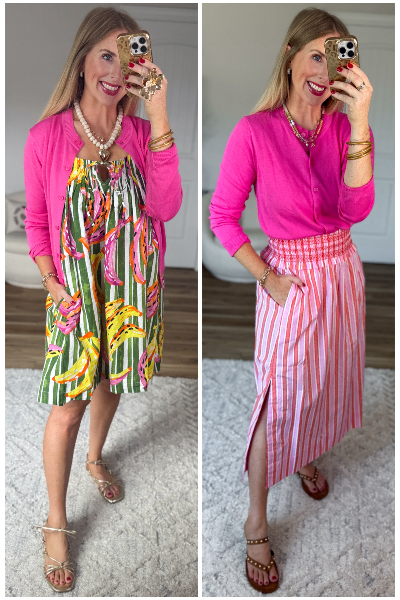 2 ways to wear this pink cardigan from Walmart!

#LTKootd #LTKmomlife