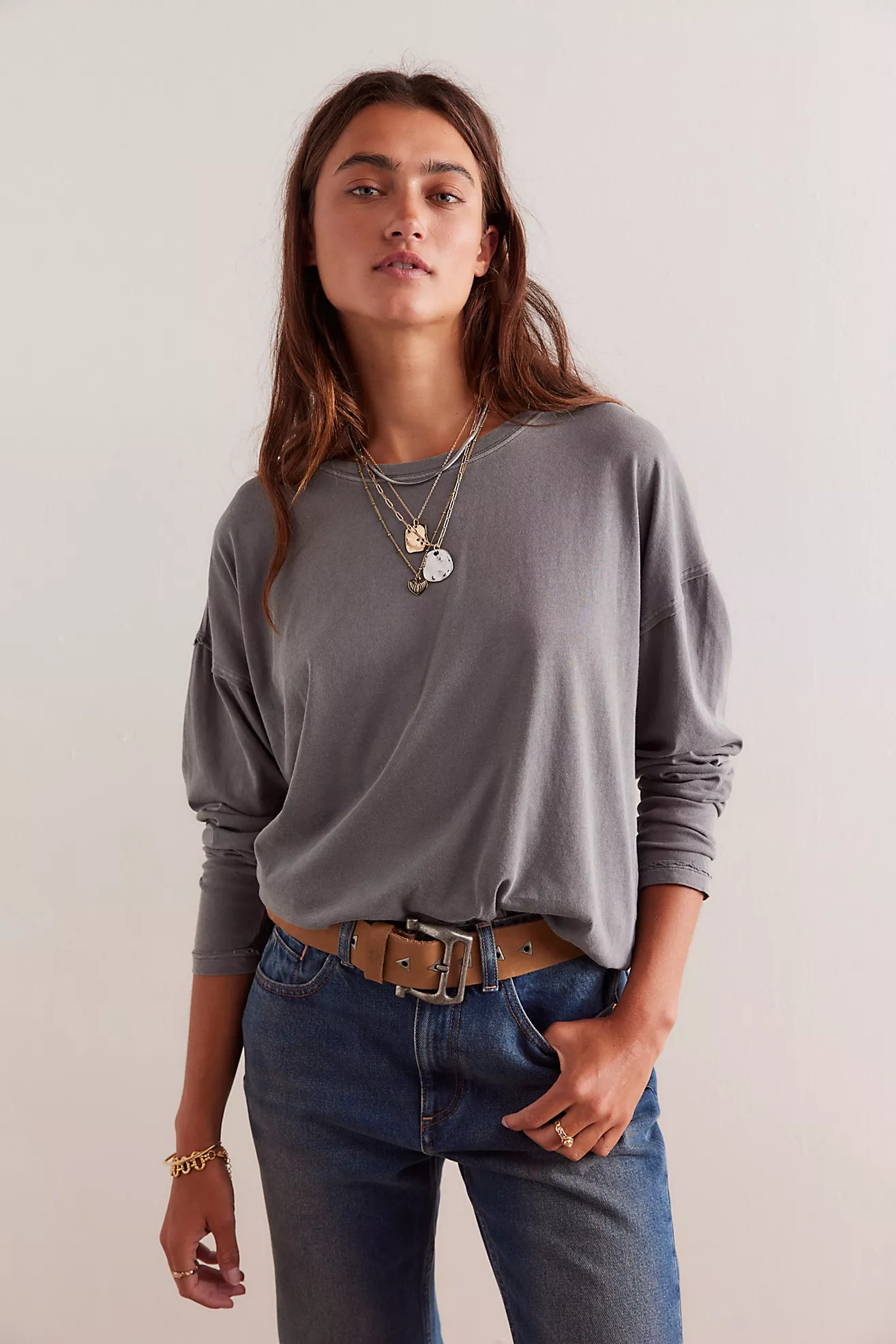 We The Free Nina Long-Sleeve Tee | Free People (Global - UK&FR Excluded)