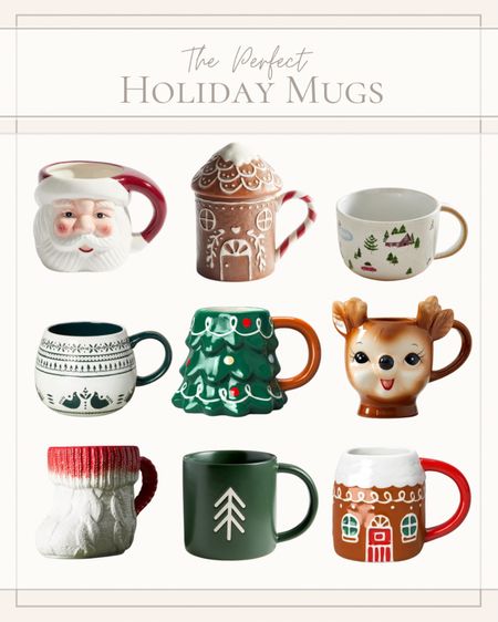 Christmas mugs for a cold winter evening. Christmas decor, gift guide, target, Anthropologie, pottery barn, holiday mugs, Christmas mugs, Christmas glassware 

#LTKGiftGuide #LTKSeasonal #LTKHoliday