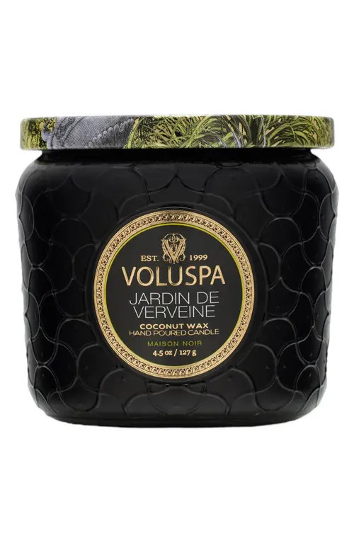 Voluspa Jardin de Verveine Petite Jar Candle in Black Tones at Nordstrom, Size One Size Oz | Nordstrom