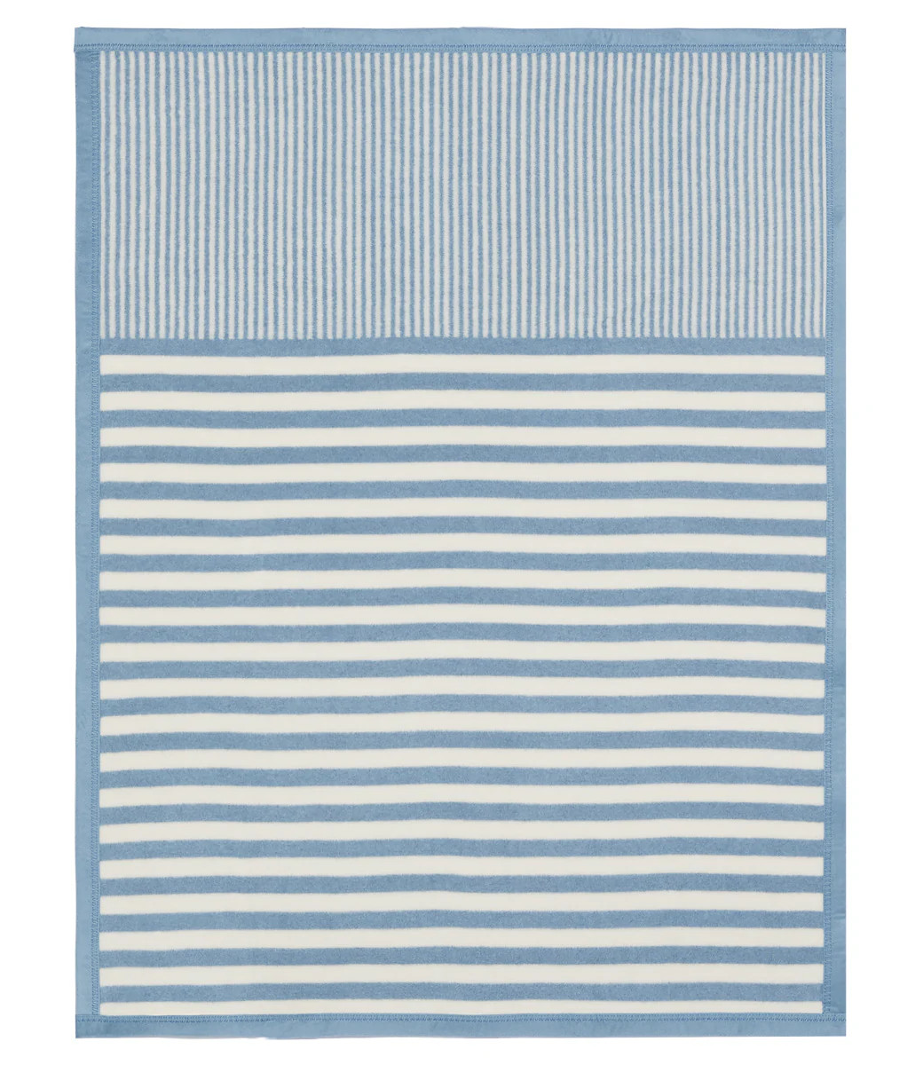 Baby Blues Mini Baby Blanket | ChappyWrap | ChappyWrap