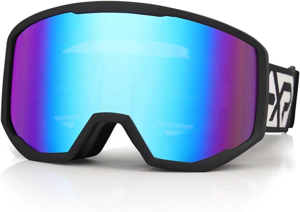EXP VISION Ski/Snowboard Goggles for Men Women, OTG Snow Goggles Anti Fog UV Protection | Amazon (US)