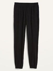 High-Waisted Twill Jogger Pants for Women | Old Navy (US)