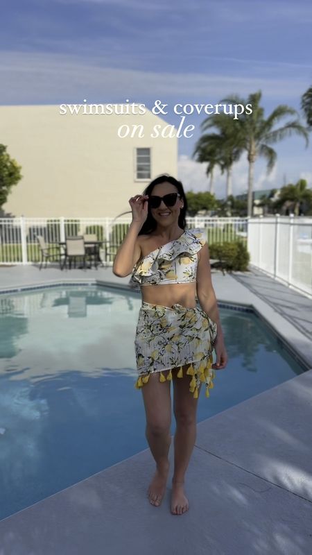 🤍Use code EXTRA5MEG to take 15% off the eyelet top & shorts coverup set!! 
☀️Everything else is already marked down on sale!

All of these pieces fit TTS, except for the lemon swimsuit, I sized up in that one, as the description recommended, (4 on top, 6 on bottom). Wearing my normal size S in everything else👙

Swimwear, swimsuit, bikini, Memorial Day Sale, affordable swimwear, women’s swim, pool, beach, vacation, Jcrew Factory, la Hermoza, Albion fit, lands’ end 

#LTKFindsUnder50 #LTKSwim #LTKSaleAlert