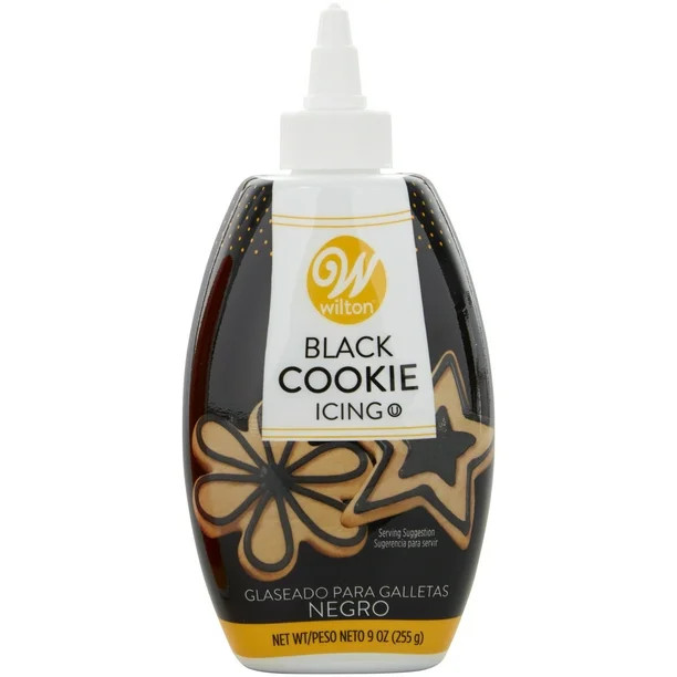 Wilton Black Cookie Icing, 9 oz. - Walmart.com | Walmart (US)