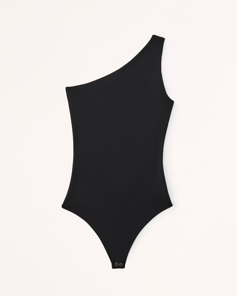 One-Shoulder Seamless Fabric Bodysuit | Abercrombie & Fitch (US)